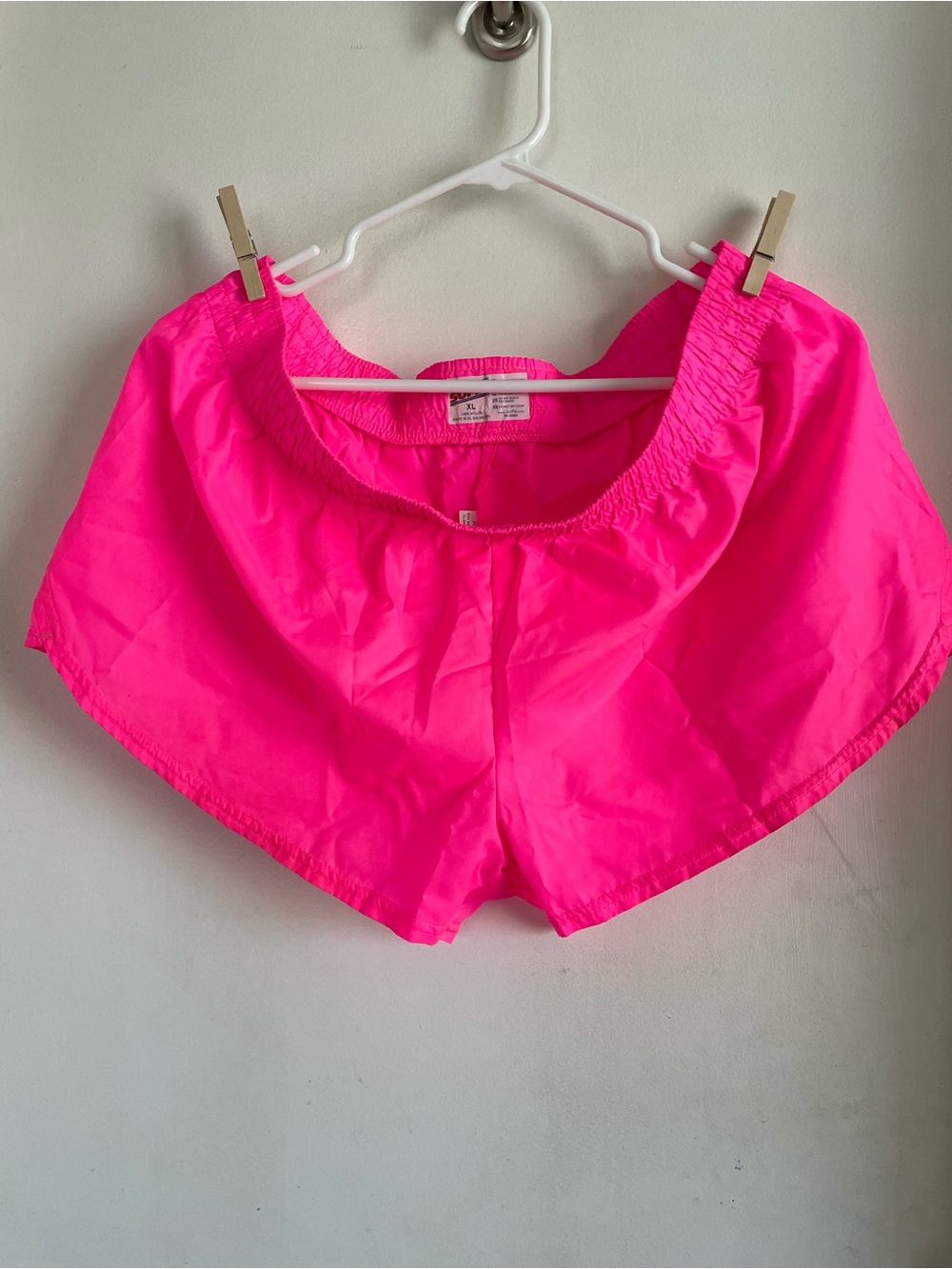 Soffe Neon Pink Athletic Shorts